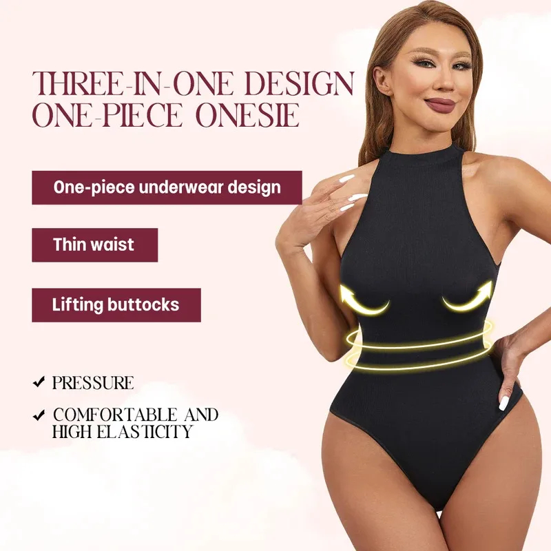 High  Elastic Bodysuits Sexy S - Waist Trainer Women 评论和价格