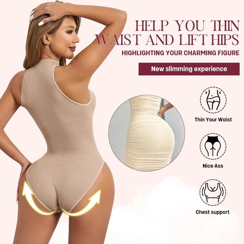 High  Elastic Bodysuits Sexy S - Waist Trainer Women 评论和价格
