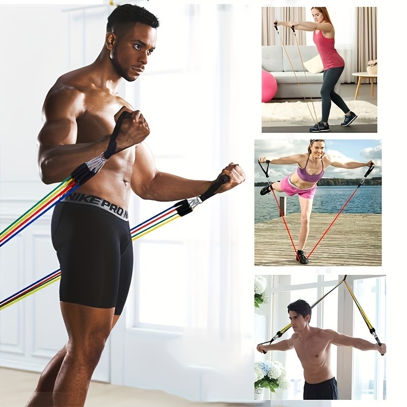 Resistance Band Set with Door  - Yoga Fitness Resistance Band 评论和价格