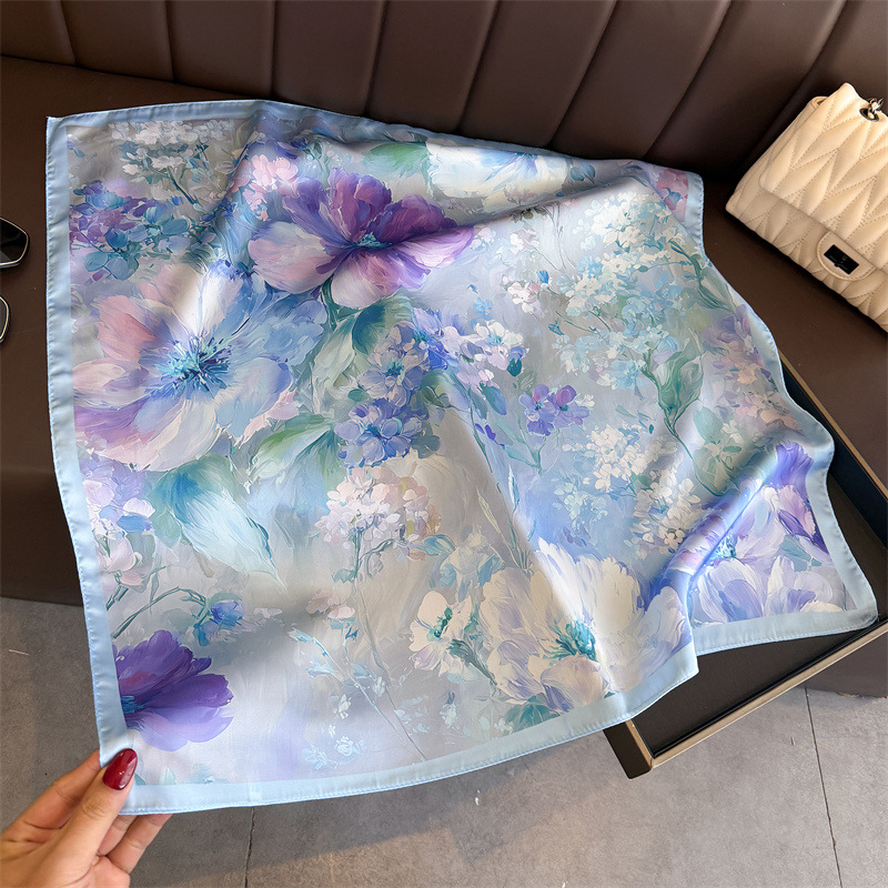 2026 New Floral Print Silk Squ - Waist Trainer Women 评论和价格