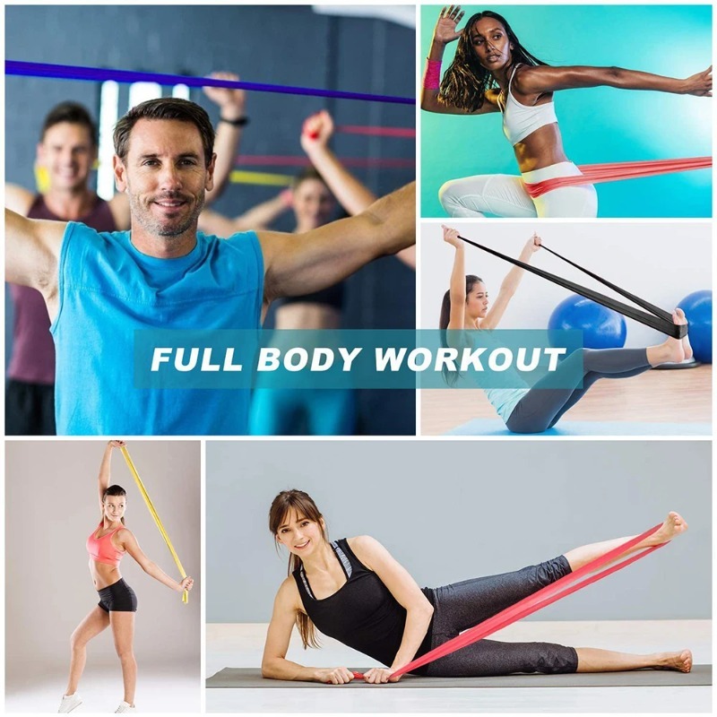 Natural Latex Resistance Bands - Yoga Fitness Resistance Band 评论和价格