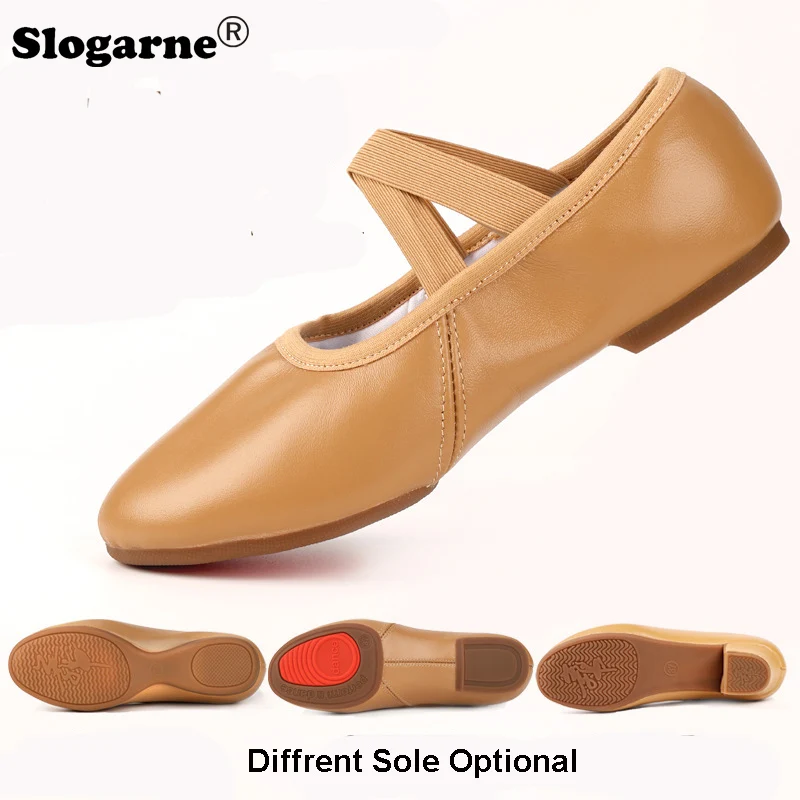 Genuine Leather Soft Ballet Sh - Yoga Dance & Fitness Center Llc 评论和价格