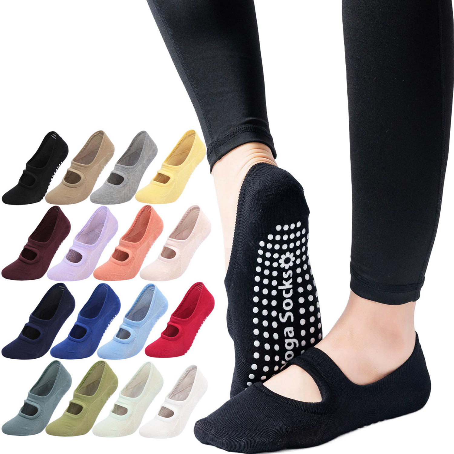 High Quality Women Yoga Socks  - Yoga Dance & Fitness Center Llc 评论和价格