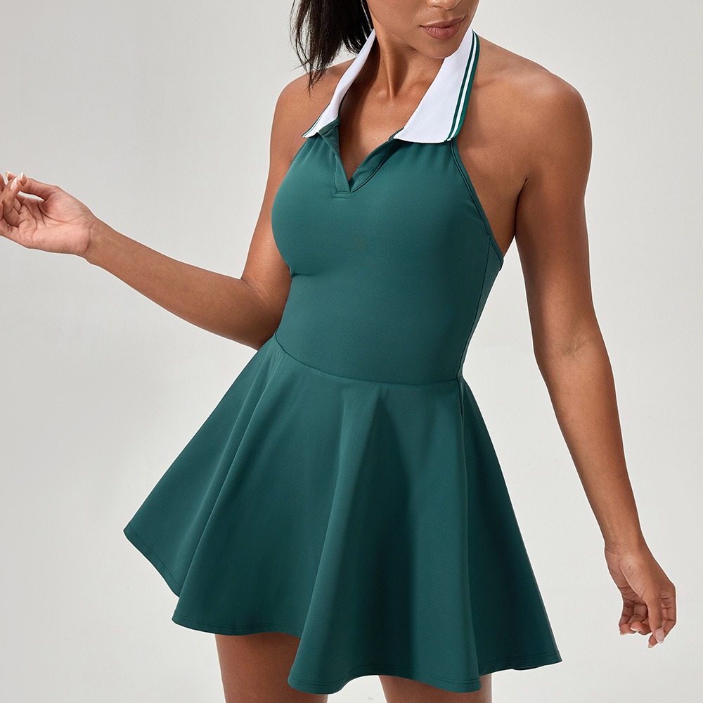 Women's Outdoor Sports Tennis  - Yoga Fitness Dress 评论和价格
