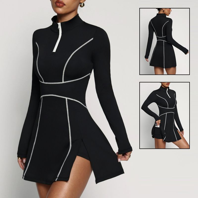 New Women Tennis Golf Dress Po - Yoga Fitness Dress 评论和价格