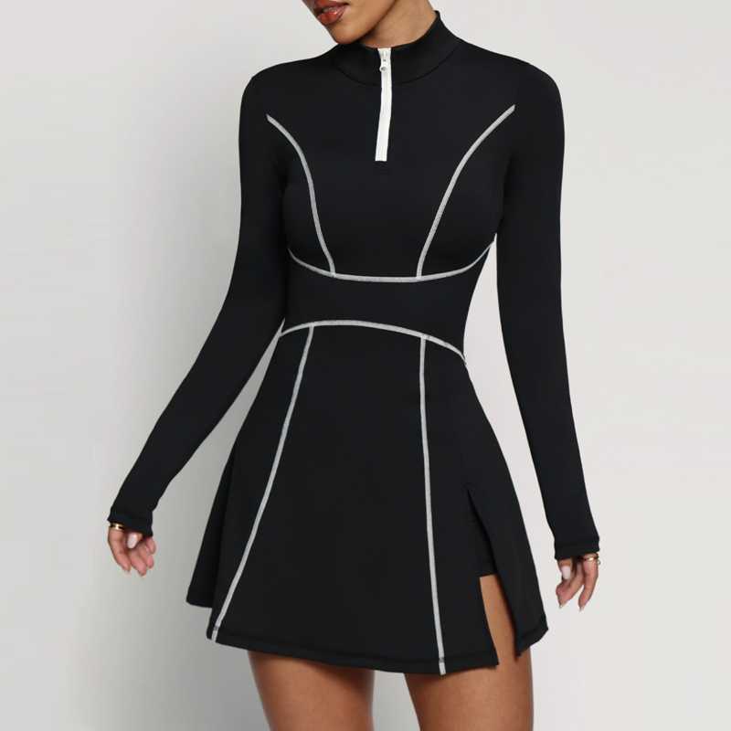 New Women Tennis Golf Dress Po - Yoga Fitness Dress 评论和价格