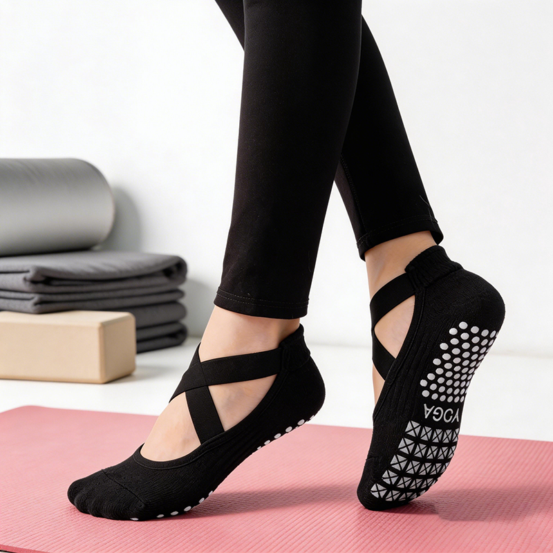 Women Non-Slip Yoga Socks Sili - Yoga Dance & Fitness Center Llc 评论和价格