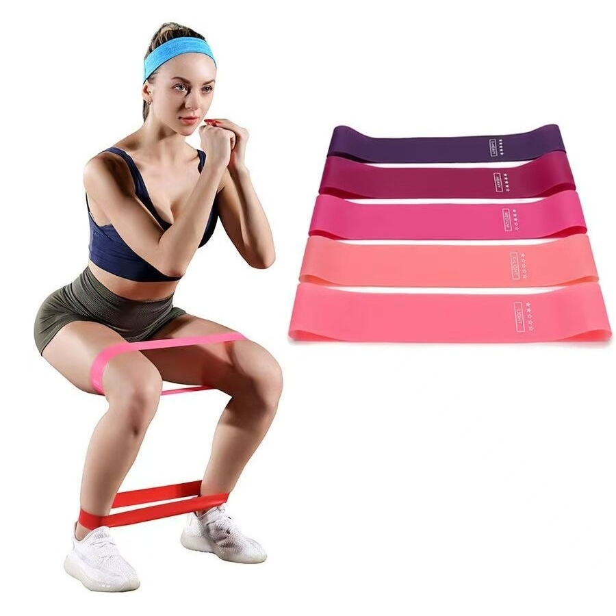 Portable Fitness Workout Equip - Yoga Fitness Resistance Band 评论和价格