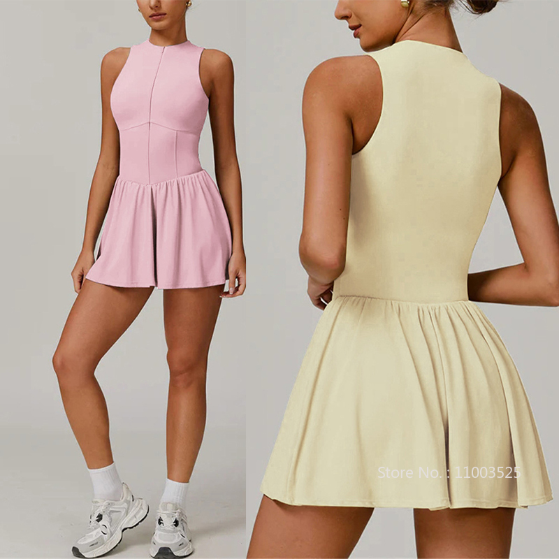 Women Golf Badminton Tennis Dr - Yoga Fitness Dress 评论和价格