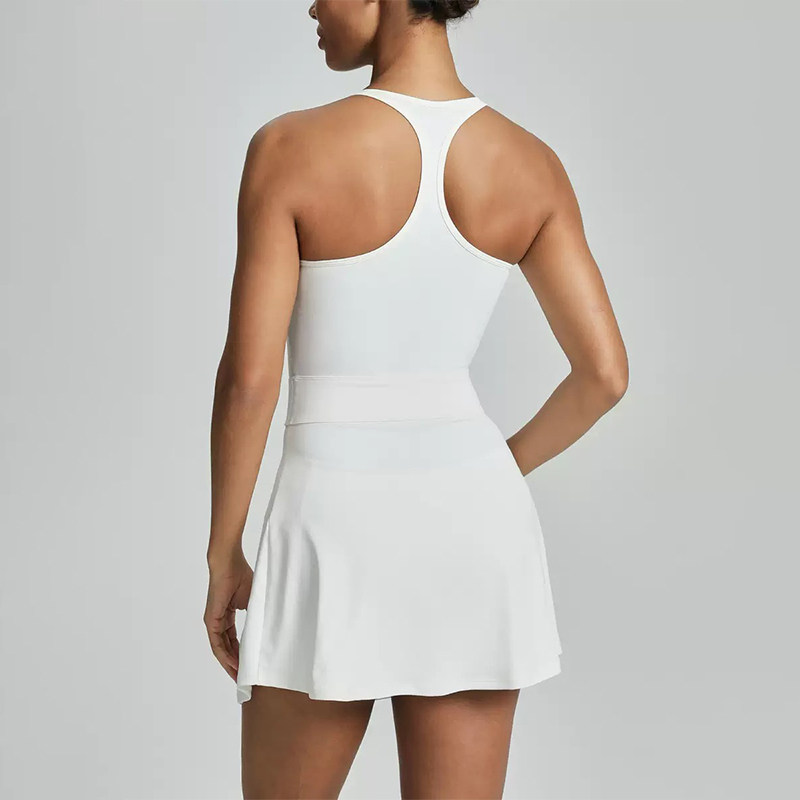 Contrast Color Gym New Anti-ex - Yoga Fitness Dress 评论和价格