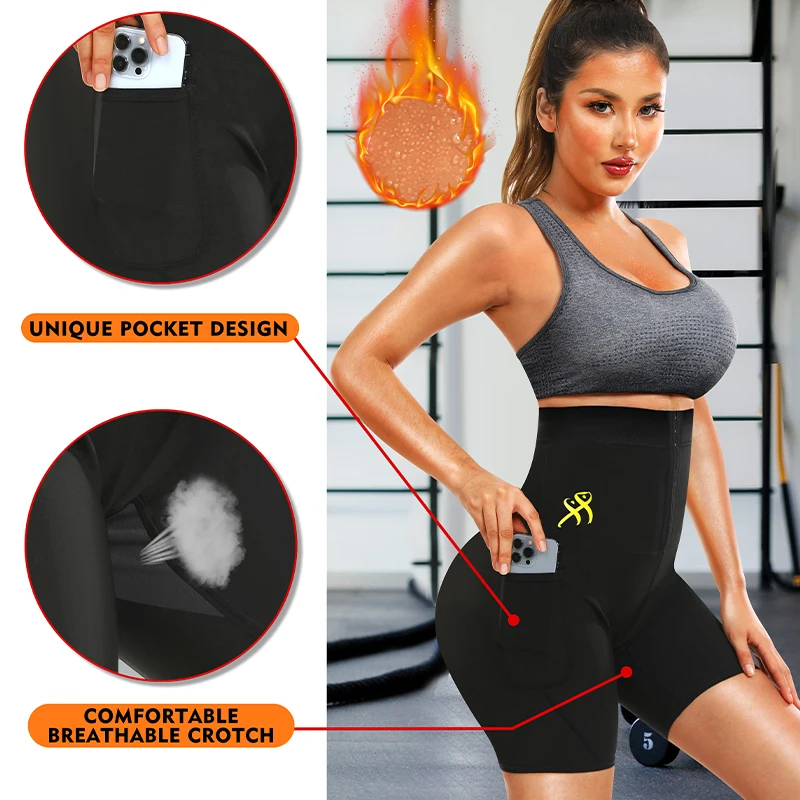 Sweat Sauna Pants Body Shaper  - Waist Trainer Women 评论和价格
