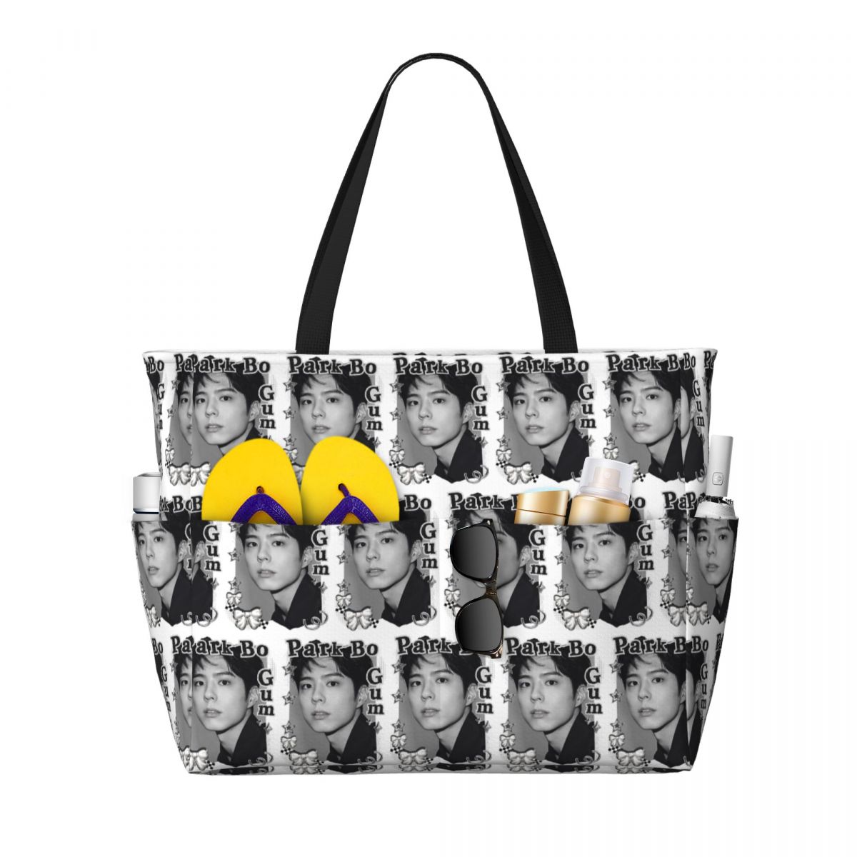 Park Bo Gum Kpop Beach Tote Ba - Yoga Fitness Park 评论和价格