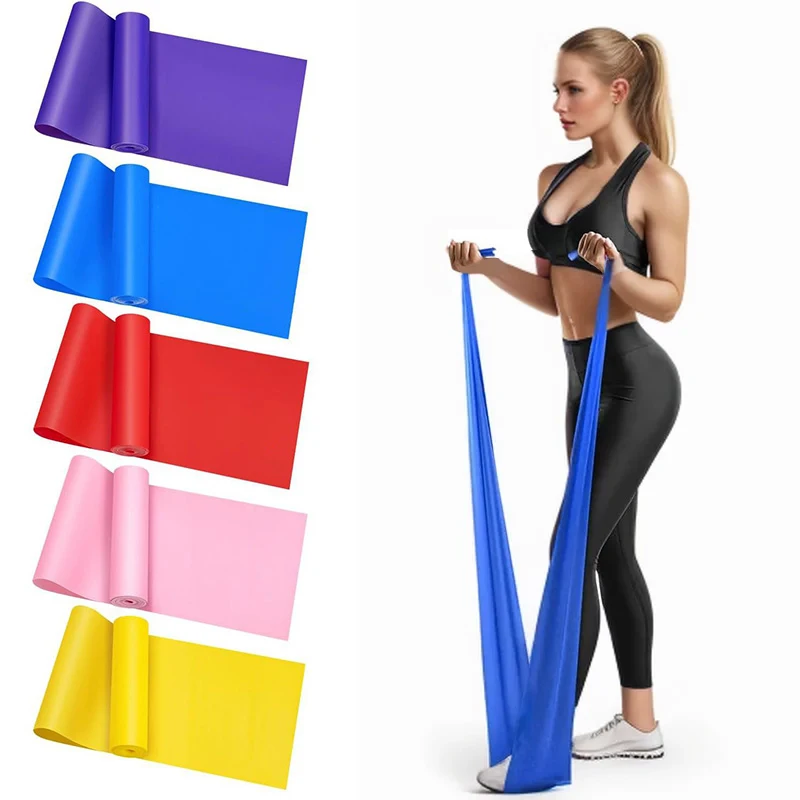 Elastic Yoga Fitness Bands Yog - Yoga Fitness Resistance Band 评论和价格