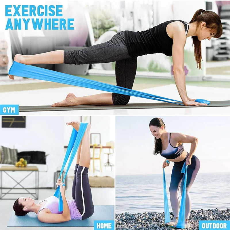 Elastic Yoga Fitness Bands Yog - Yoga Fitness Resistance Band 评论和价格
