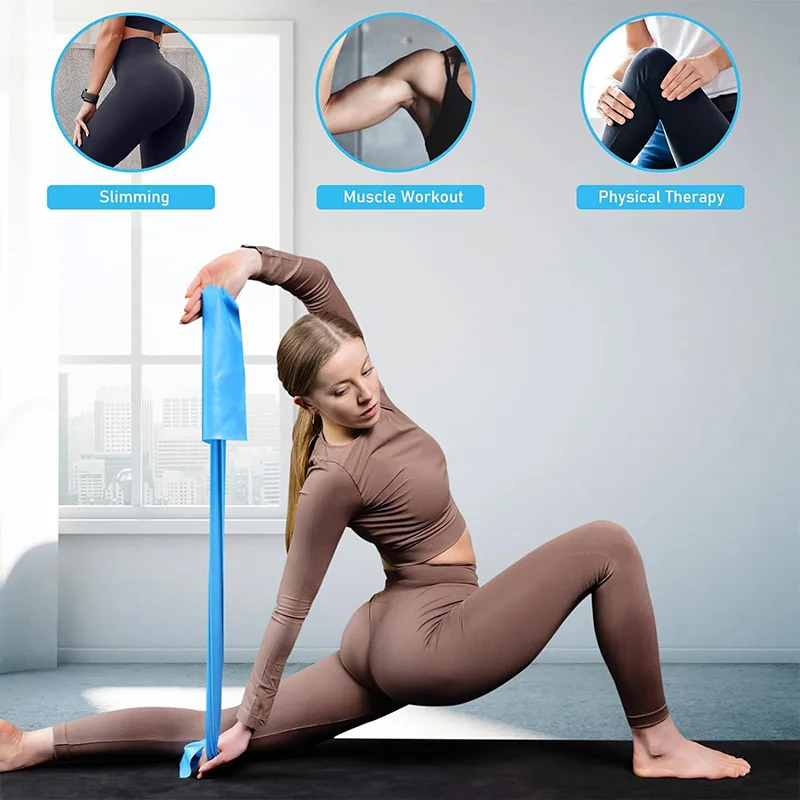 Elastic Yoga Fitness Bands Yog - Yoga Fitness Resistance Band 评论和价格