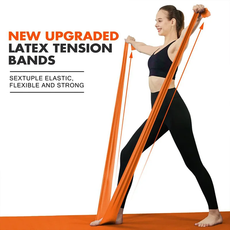 Elastic Yoga Fitness Bands Yog - Yoga Fitness Resistance Band 评论和价格