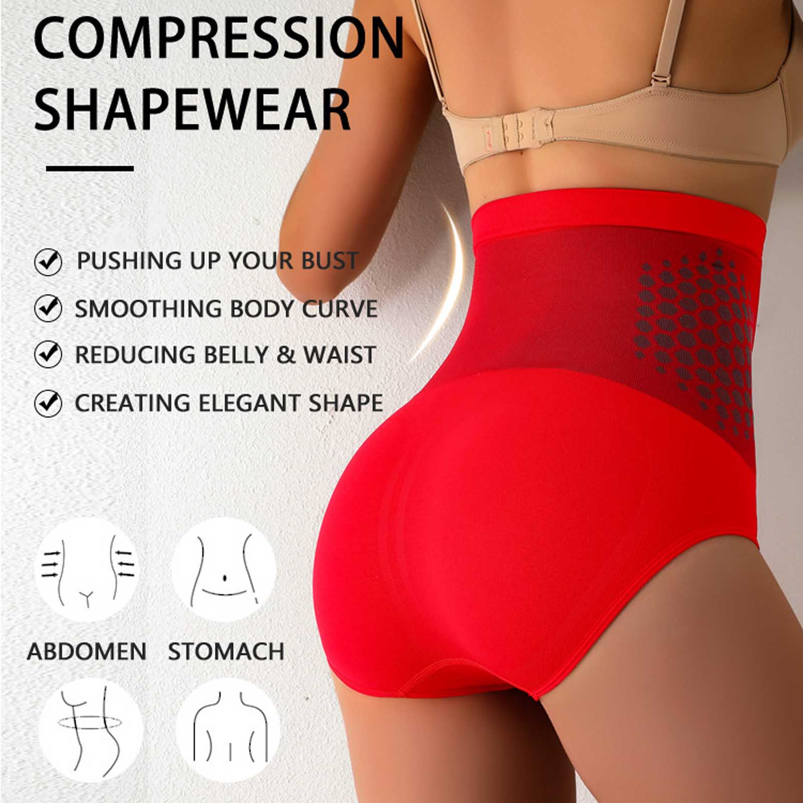 High Waist Tummy Control Shape - Waist Trainer Women 评论和价格